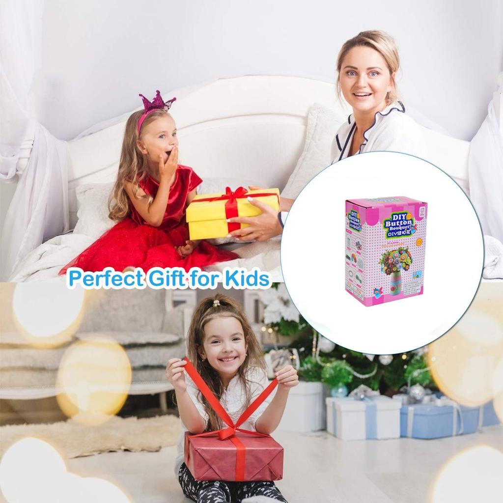 Children'S Puzzle Handmade Diy Material Pack Homemade Bouquet
