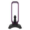 RGB Gaming Headphone Stand with USB 2.0 Hub Over-Ear Headset Holder with 2 USB Ports Headphone Shelf for Desk Display