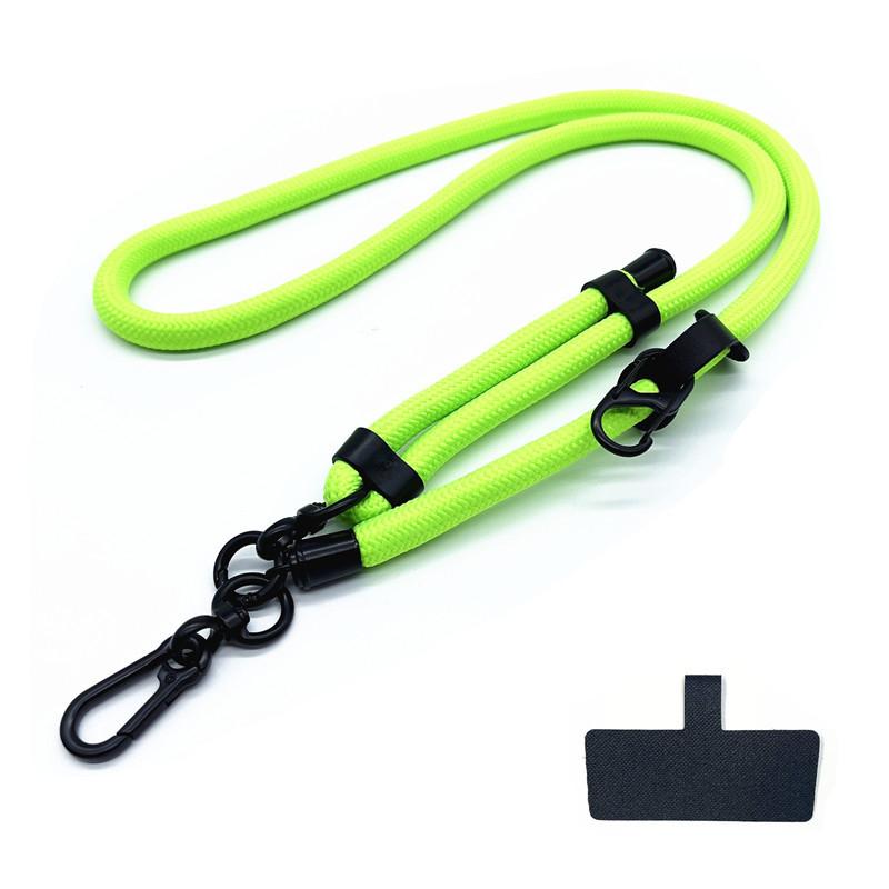 Phone Lanyard Adjustable 1 Cm Diameter Outdoor Universal Case  Anti-lost Wrist Strap Crossbody Shoulder Card Neck Cord Clip Hang