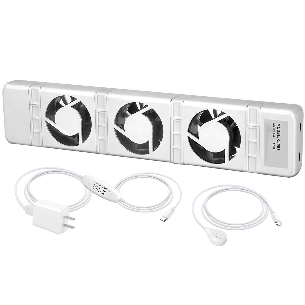 Cooling Accessories Radiator Ventilator Radiator Fan White 100-240V Automatic Energy-efficient Fan Heater Low Noise Home