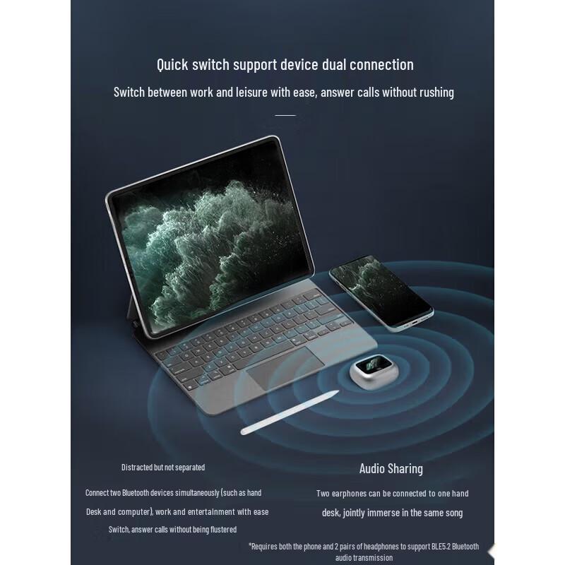 JBL LIVE BEAM 3 True Wireless Noise Cancelling Earbuds with Smart Charging Case