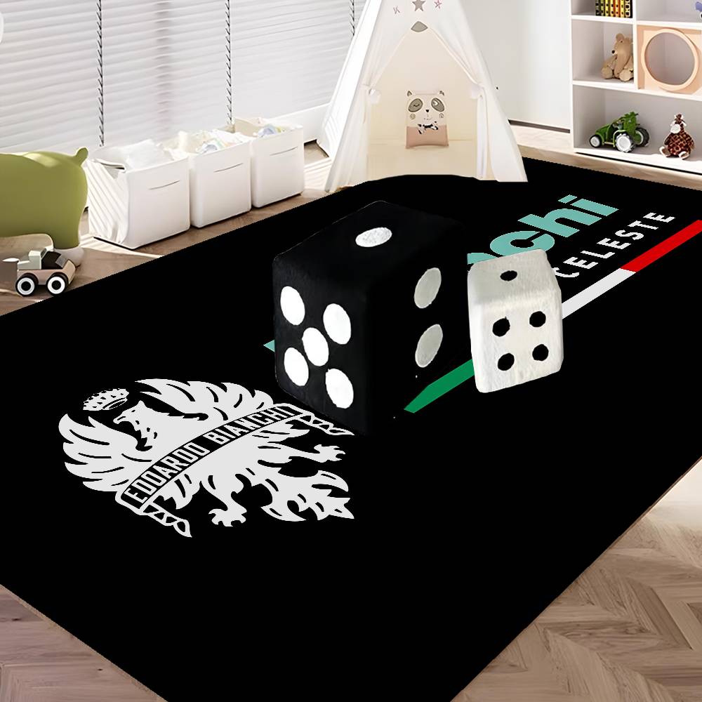 

B-Bianchi Bike Door Mat Washable Non-Slip Living Room Sofa Chairs Area Mat Kitchen Doormat Area Rug 40x60cm