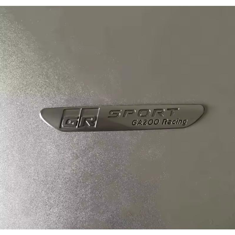 Metal 3D G-R Sport Gazoo Racing Logo Emblema Aripă Laterală Mașină Insignă Autocolant Pentru C-HR RAV4 Corolla Camry