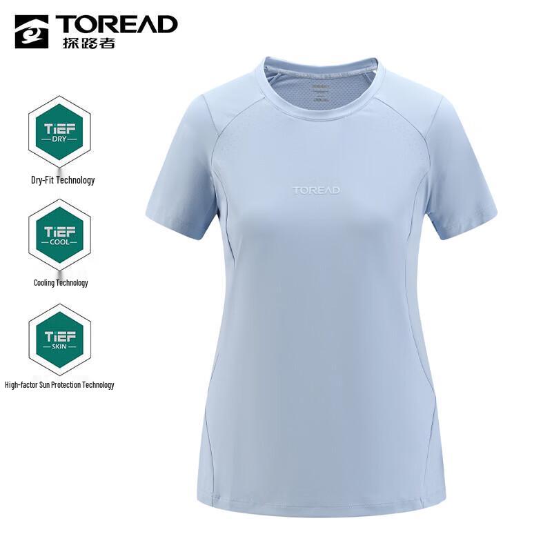 Toread Women s UPF50+ Cooling Short-Sleeve Outdoor T-Shirt M