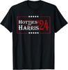 Hotties For Kamala Harris 2024 T-Shirt Kamala Harris Waltz T-Shirt Unisex T-Shirt