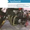 1 Roll Motorcycle Exhaust Thermal Tape Sports Muffler Wrap 2.5cmX5M Heat Shield Resistant Heat with Stainless Ties Dirt Bike Car