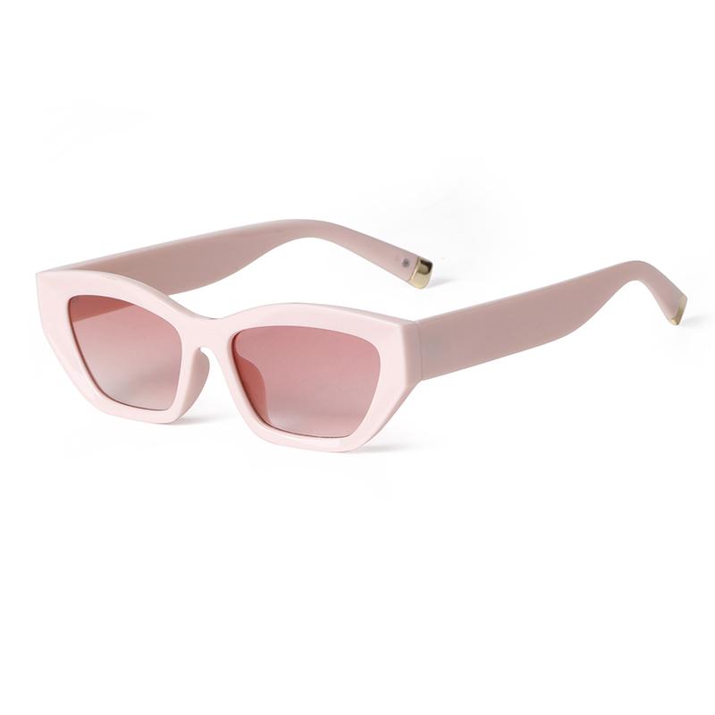 

STORY Retro Fashion Thick Rectangle Sunglasses for Women Men Vintage Small Tortoiseshell Cat Eye Sun Glasses Gafas De Sol S2449D as picture