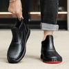 2025 New Fashionable Thick-soled Short Waterproof Shoes, Men's Waterproof, Non-slip and Wear-resistant Water Shoes, Men's Models