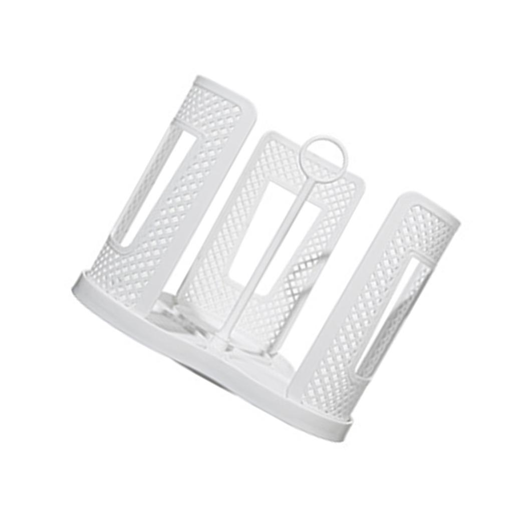 Sturdy Cup Organizers With 360 Degree Rotation For Easy Access To Disposable Plastic And Paper Cups 3Compartments