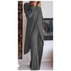Women'S Spring And Summer New Comfortable Casual Sports Daily Commuting Fashionable Solid Color Clothing Set