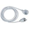 Rallonge Électrique - GAO - 16A - Câble 10m - Blanc - Robuste - Flexible