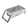 Outdoor Stainless Steel Camping Picnic Detachable Household Charcoal Firewood Barbecue Stove Portable Folding Barbecue Stove