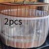 2 Pieces Bird Cage Covers Birdcage Catchers Protectors Portable Lightweight Skirts Airy