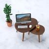 1Set 1:12 Dollhouse Triangle Coffee Table Computer Desk Tea Table Home Decor Toy