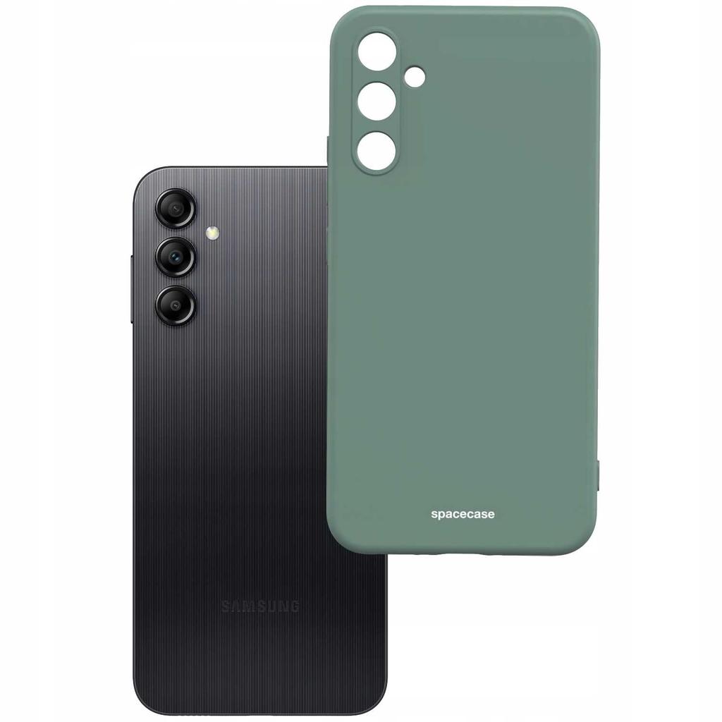 Sc Silicone Case Galaxy A14 4G Dark Green