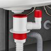 Doppelt abgedichtete Stecker Auslaufsicherer Stecker Temperaturbeständiger Geruchshemmender Stecker Waschküchenbereiche