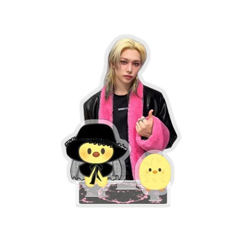 Akrylový stojánek s postavou z alba - Oboustranný 12,5cm Lidská stojící plaketa Ozdoby