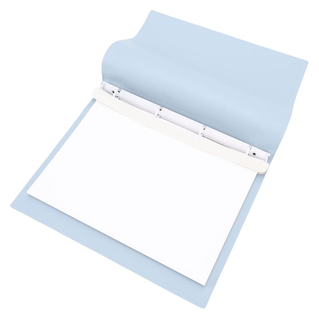 A4 Binder Notebook Waterproofing PU Leather Refillable Binder Planner for Mind Mapping Study Working School