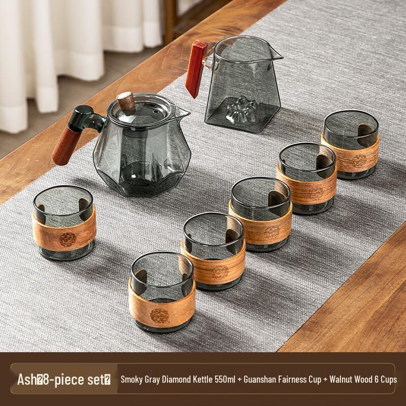 Naijiang 2024 Glass Kung Fu Tea Set