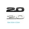 2.0 2.5 digital car stickers for Mazda tail rear trunk modification accessories displacement number body side decorative decals pbhsg