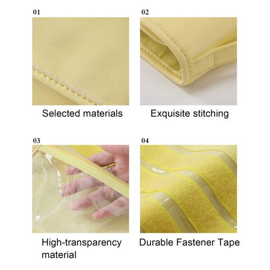 Travel Bag Waterproof with 3 Removable Cosmetic Makeup Organizer Toiletry Bag