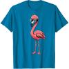 Cool Retro Flamingo in Sunglasses Funny Flamingo T-Shirt