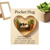 Mini Hug Card Inspirational Heartwarming Heart Hug With Encouragement Card For Teens Boys Girls Students Adults Friends Him Her