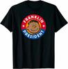 Lustiges Peanuts Franklin für den Präsidenten Baumwolle Schwarzes T-Shirt Unisex T-Shirt