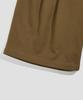 AGOD Double-Pleated Elastic String Bermuda Shorts [Brown]