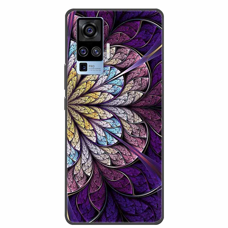 Für Vivo X50 Pro Hülle Cartoon TPU Weiches Silikon Handyhüllen für Vivo X50 Pro Plus Pro+ Abdeckung für Vivo X50 5G V2001A Süße Coque