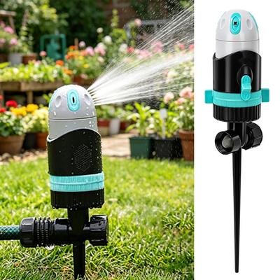 360 Degree Rotating Sprinkler Adjustable Yard Sprinkler with 4 Spray Modes Garden Sprinkler