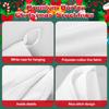 30 Pezzi Calze di Natale per Sublimazione Calze di Natale in Stile Rustico Calze da Appendere al Camino Cotone Vuote Fai da Te Trasferimento a Caldo