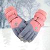 Cute Plush Winter Waterproof Ski Gloves