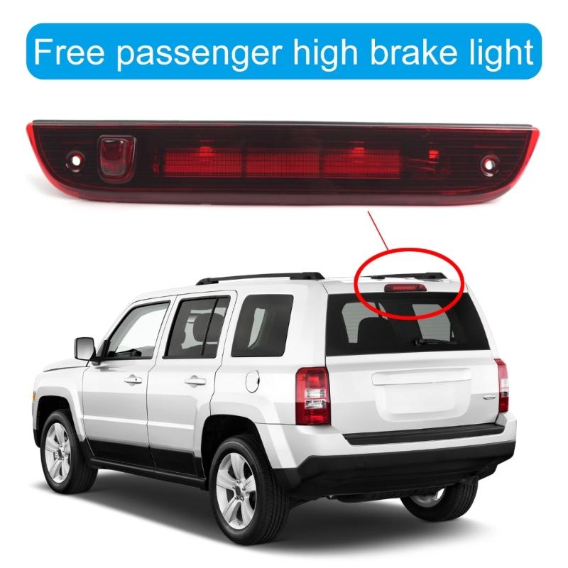 3rd Brake Light Lamp Replacement High Mount LED Tail Rear Brake Light for 07-17 Auto Accessory 5116236AF