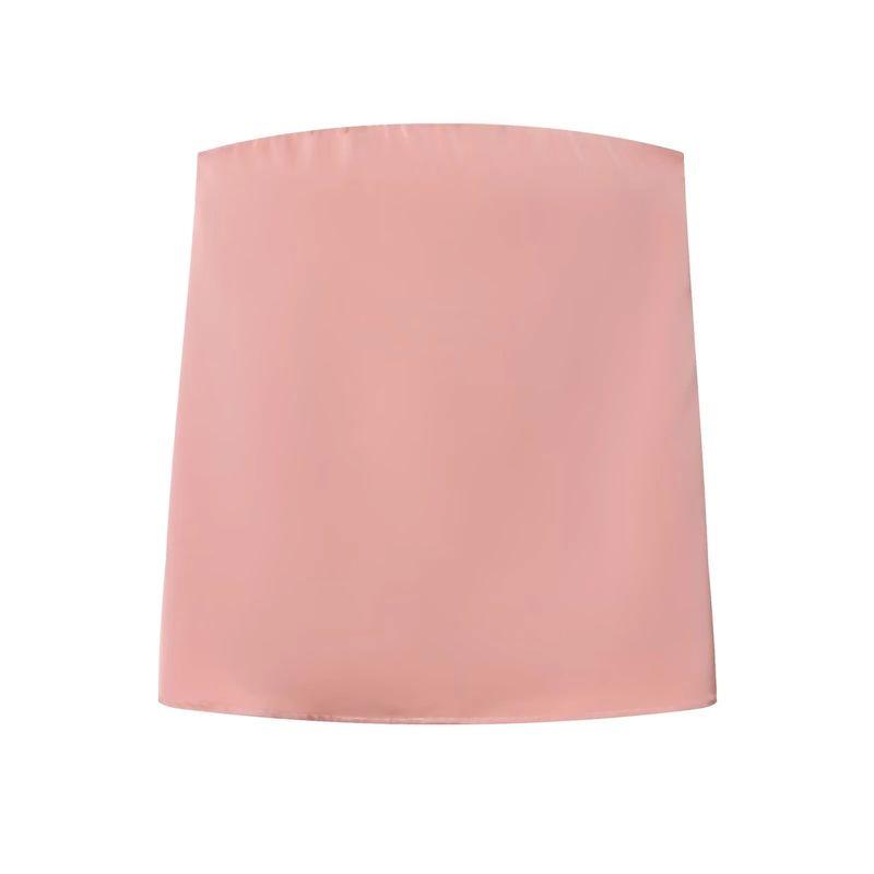 Strapless Straight Collar Silk Satin Texture Plaid Tube Top Tops 4772026 Silk Satin Texture High-Waisted Trousers 5427429