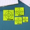 10Pcs Fluorescent Green Sheet Reflective Sticker Size 30 40 50 60Mm Reflector Sheet For Trimble Total Station Survey