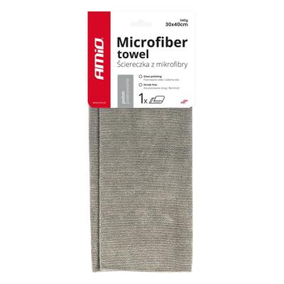 Microfiber Car Polishing Cloth 30x40 Cm AMIO-03741