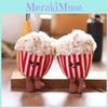 Plush Popcorn Cute Toy Keychain Stuffed Doll Kids Pendant Decoration Backpack