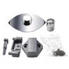 Cabinet Lock Handle Furniture Door Lock Cupboard Hardware Household Drawer Keyless Button Lock Push Catch