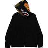 Bape A Bathing Ape Shark-pattern Hooded Zip-up Sweatshirt Unisex 0ZXSWM115005N
