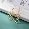 Cazador Gold Color Cat Kitten Drop Earrings for Women Stainless Steel Jewelry Cute Animal Earrings Valentine Gift Wholesale 2026