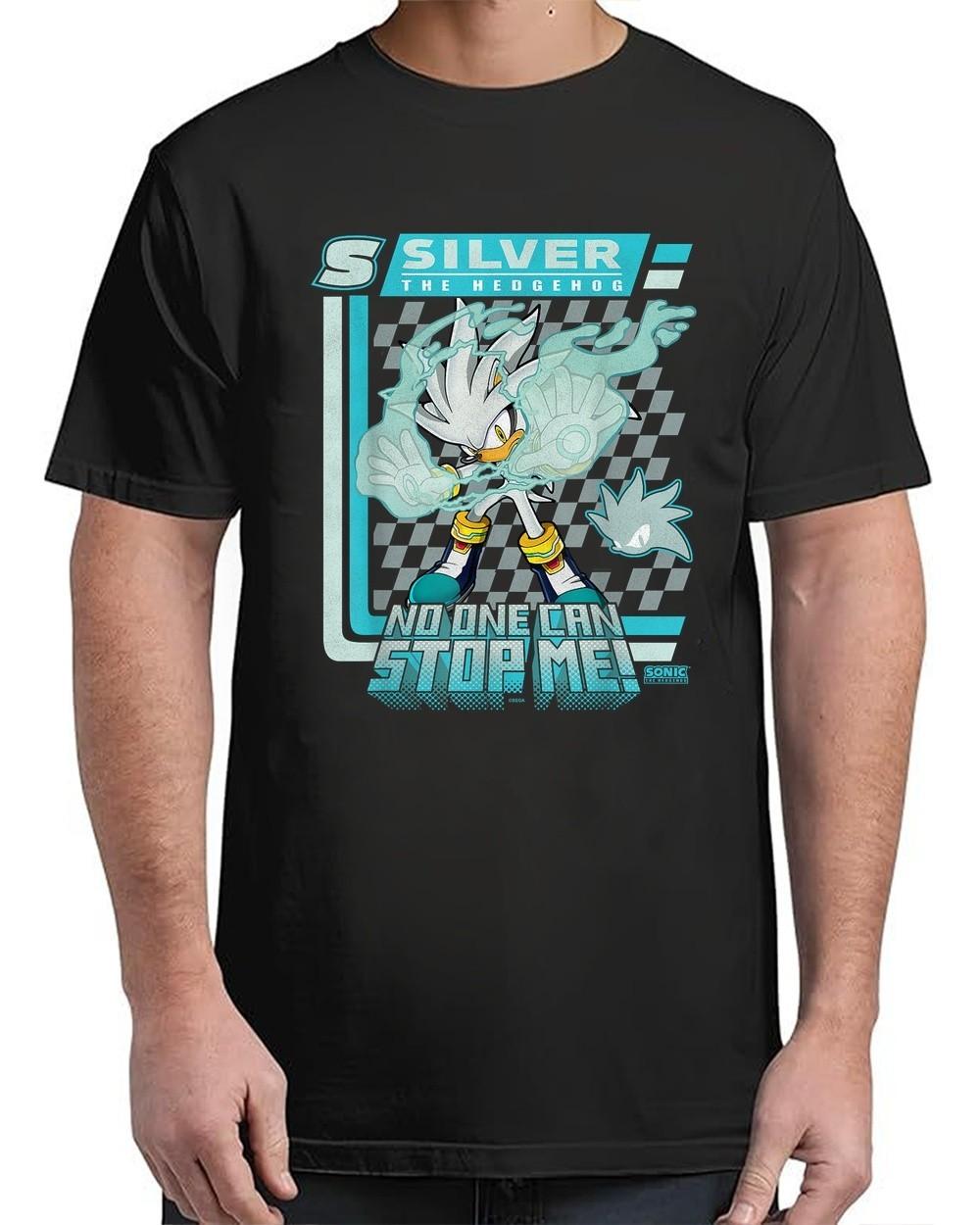 Sonic The Hedgehog Silver The Hedgehog For Adult S-4XL T-Shirt S разноцветный