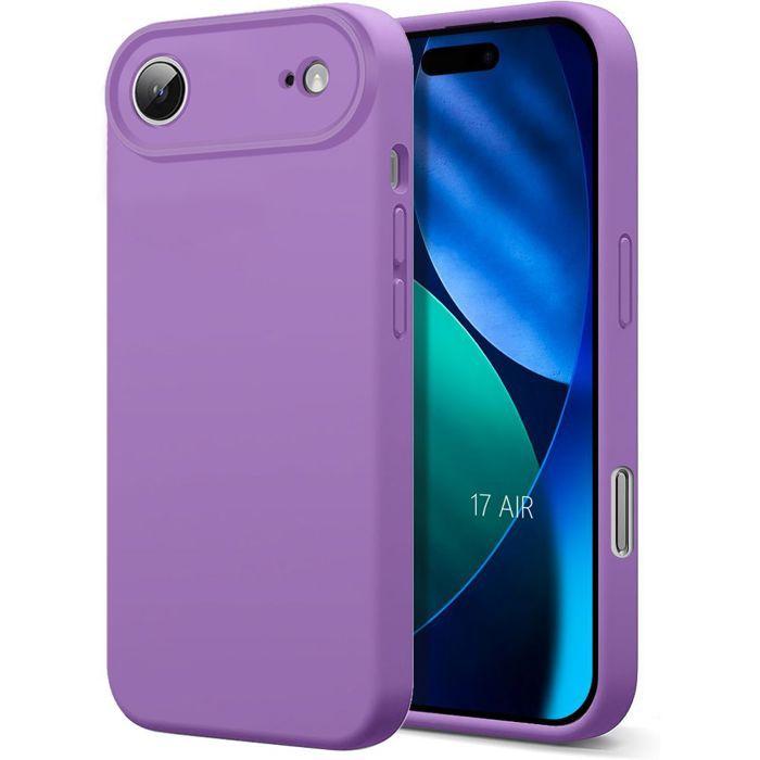 Coque de Protection - BOOLING - iPhone Air - Silicone Ultra Slim Anti-Rayures Antichoc Violet