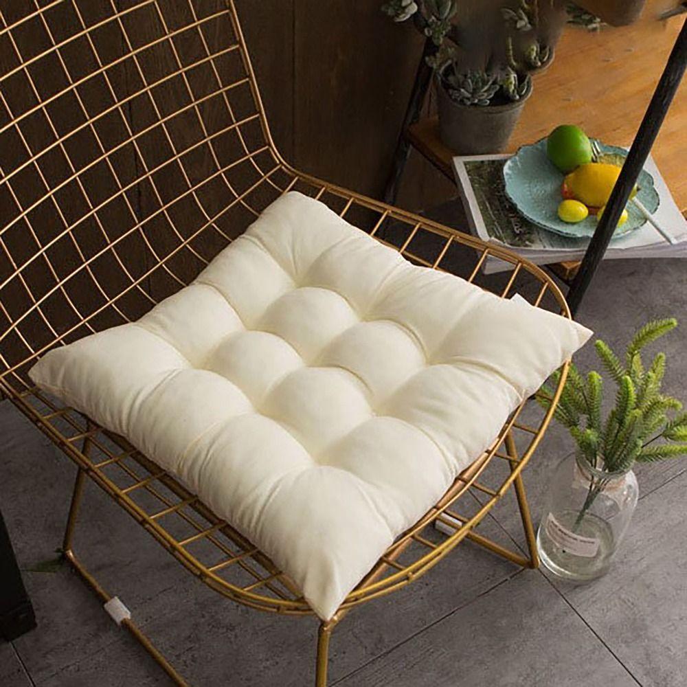 40*40 CM Dining Chair Seat Cushion Printed Back Cushion Ground Mat  Student Office Canteen