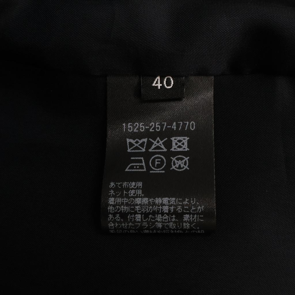 UNITED ARROWS Navy 1525-257-4770 ANG/W Tailored Coat coat 40 NavyUsed