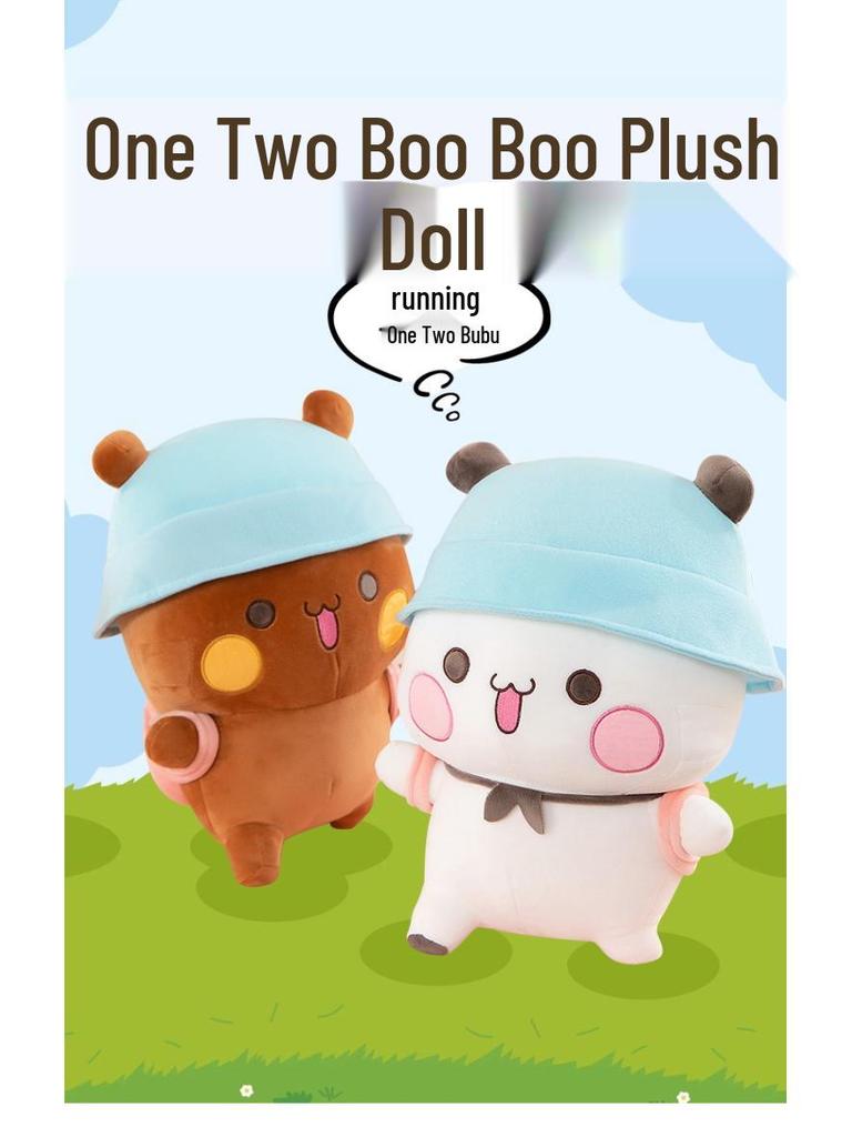 Najlepiej sprzedająca się pluszowa zabawka Boo Boo Emoji - Urocza kreskówkowa lalka prezent dla dziewczynek