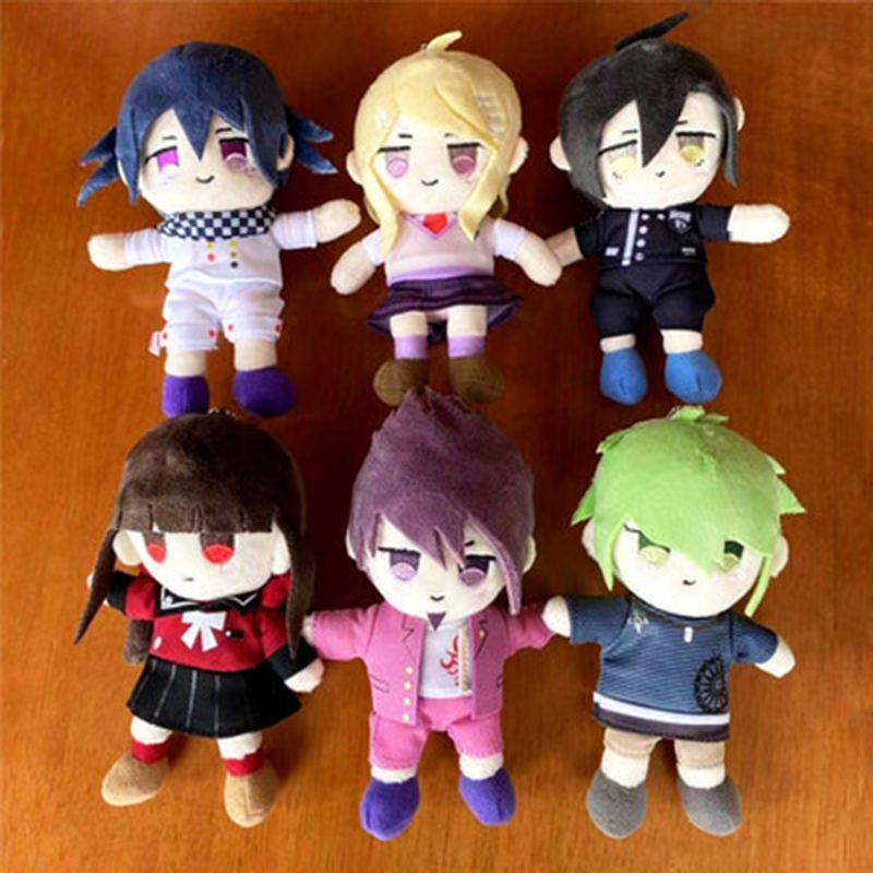 Danganronpa Anime V3 Dangan Ronpa Oma Kokichi Plush Toy Doll Key Chains Pendant