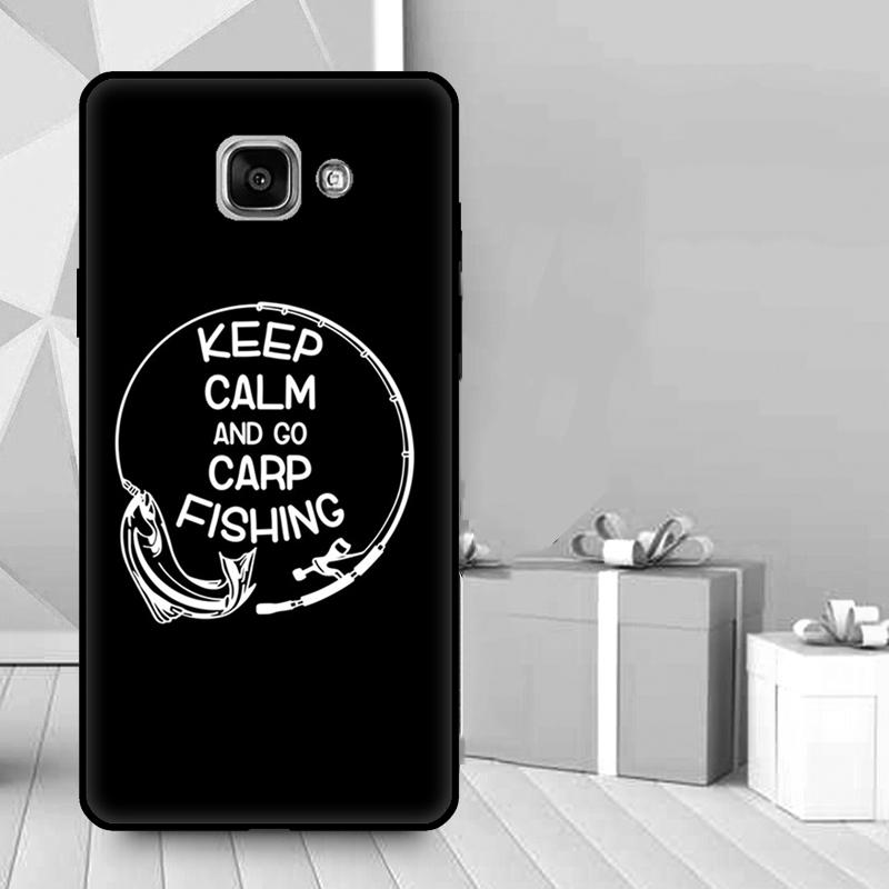 Carp Fish Fishing Rod Case For Samsung Galaxy J3 J5 J7 J1 2016 A3 A5 2017 J4 J6 J8 A7 A9 A6 A8 Plus 2018 Cover