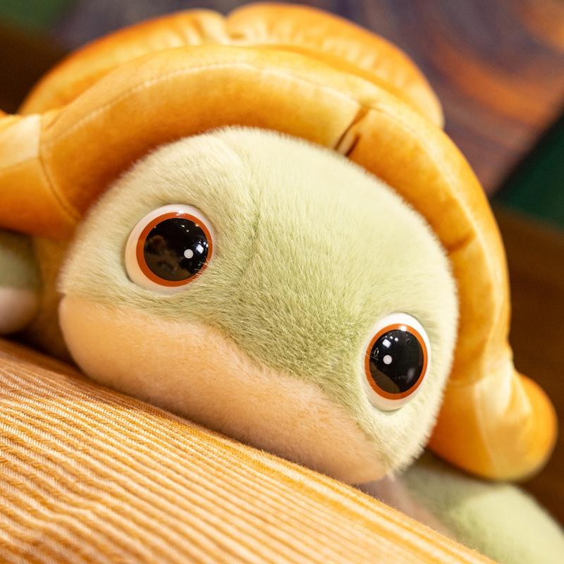 Sea Turtle Plush Toy Stuffed Doll Marine Animal Bread Cute Ins Car Decor Sea Turtle Pillow Collection