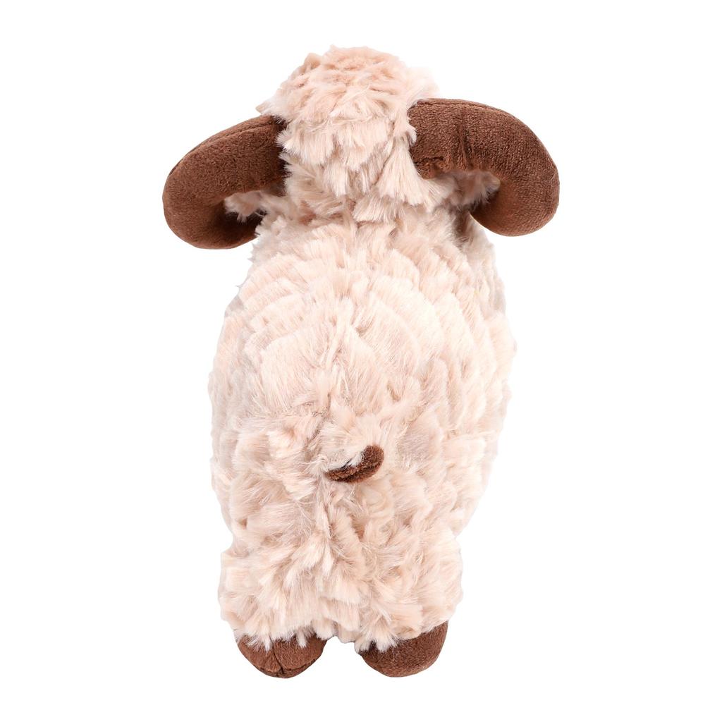 25 cm Schaf Plüschtier Weiche PP-Baumwolle Flauschiges Schaf-Plüschtier Schlafzimmerdekoration Geburtstagsgeschenk für Kinder